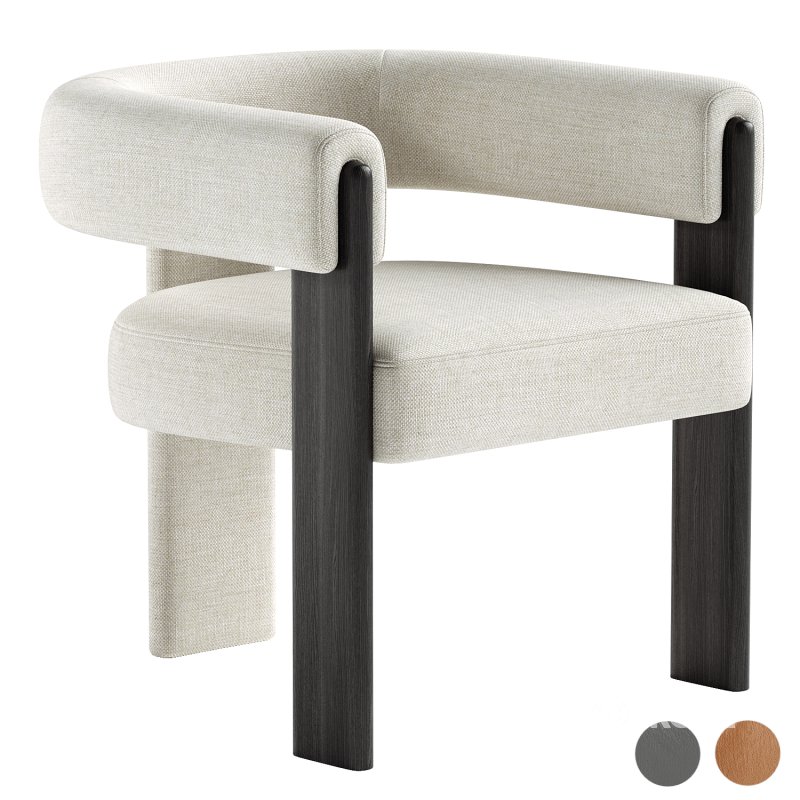 Modrest Kenmare Modern Dining Chair Image 1
