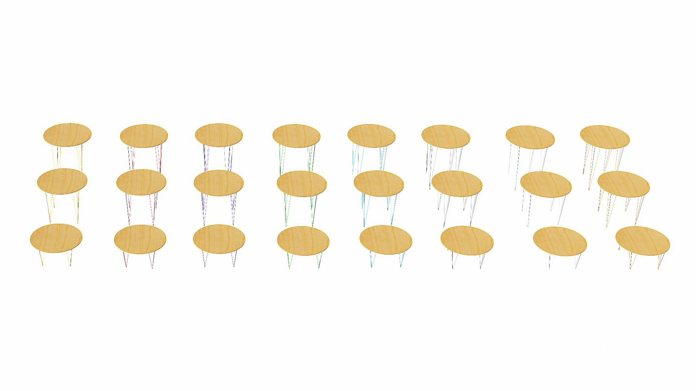 Oslo 36in Round Tables Image 2