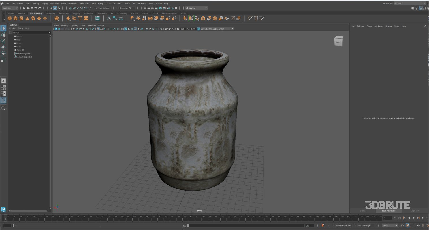 Old Clay Vase Image 17
