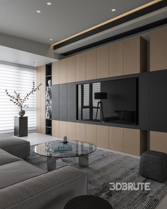 Modern living and dining room Image 2