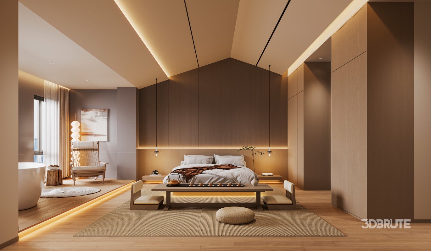 Modern bedroom Image 1