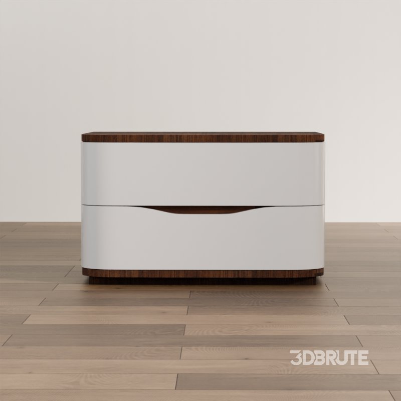 Scandinavian Style Nightstand Image 2