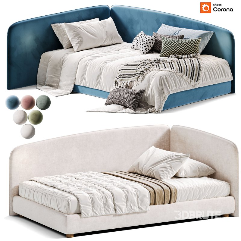 Leyden 120 kids bed by Divan Image 2