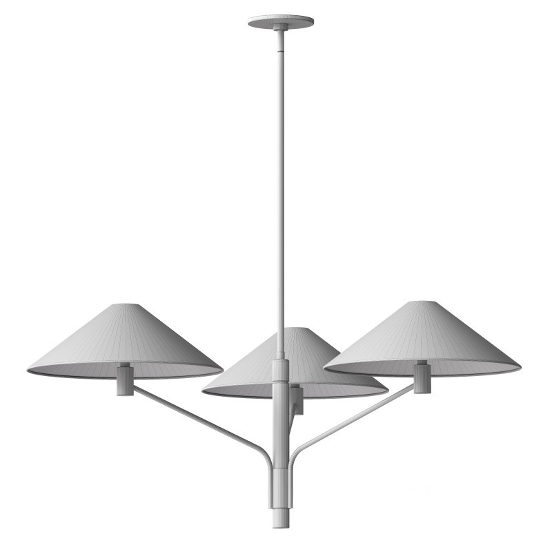 Devon 3-Light Chandelier Image 4