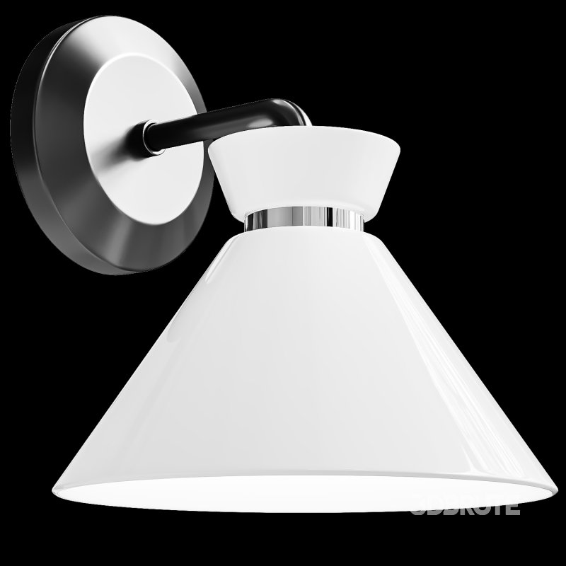 Halston 8 in Wall Vanity Light Image 4