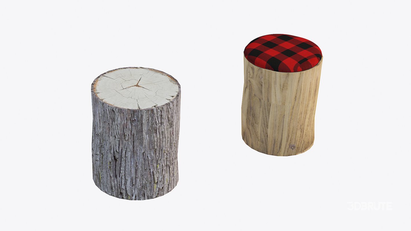 Wood Log Seating Image 2