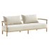 Cove Teak 3 Seat Sofa - Thumbnail 2