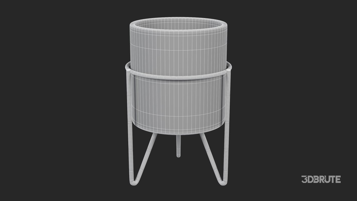 Turquoise Ceramic Pot Image 11