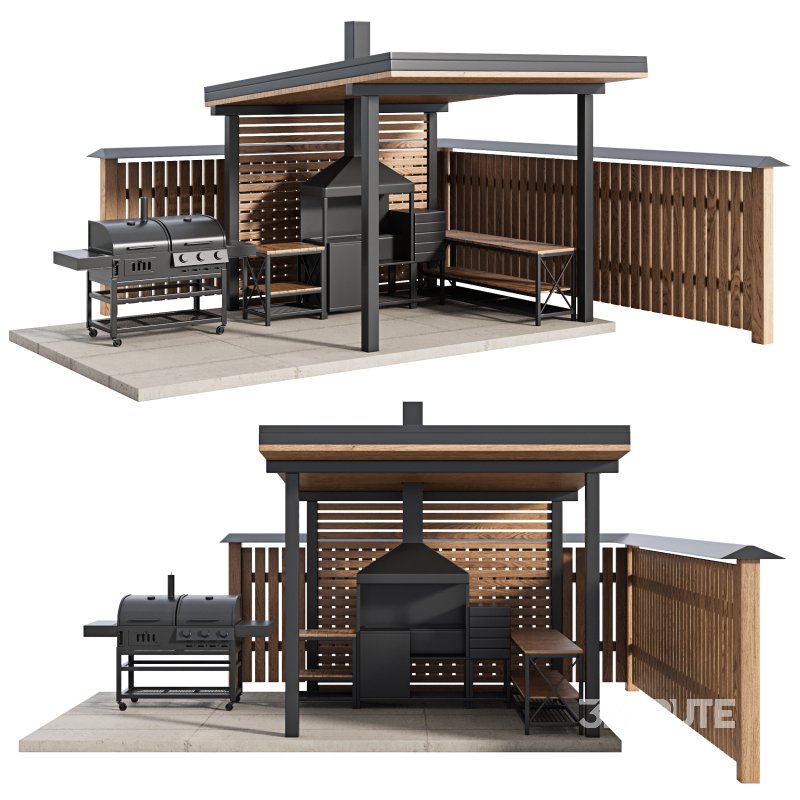 Modern Outdoor Kitchen 24 Image 1