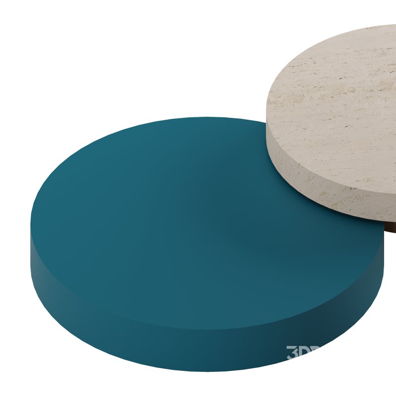 DOLMEN Round Coffee Table by Lema Image 4