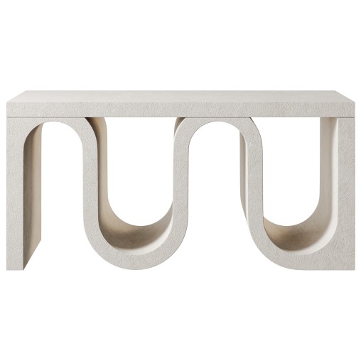 Melange Snaked Console Table By Hooker Furniture