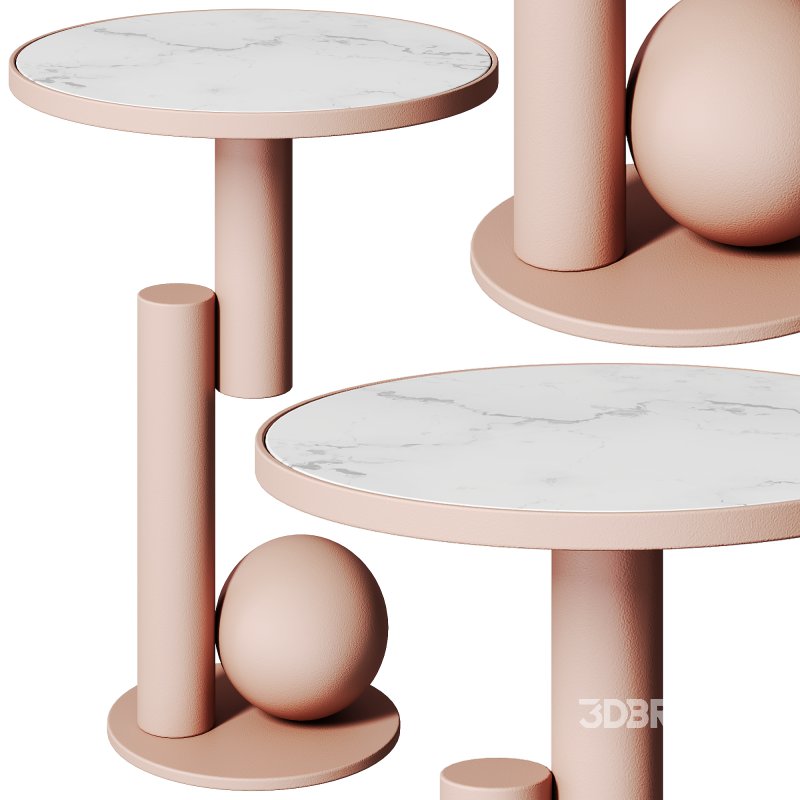 Simple Round Side Table by Unique Home Decor Image 4