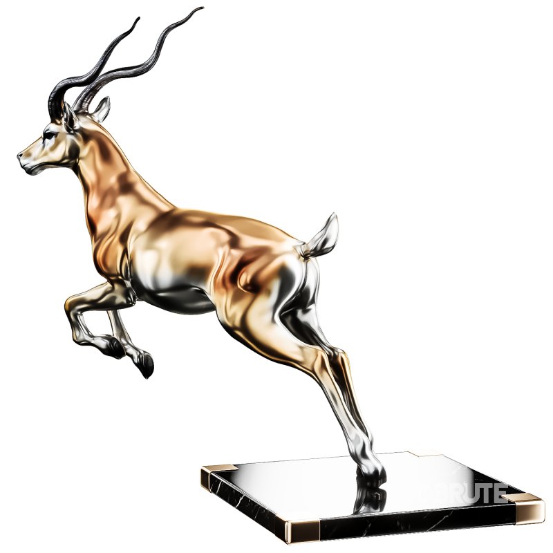 Gazelle Sculpture Image 6