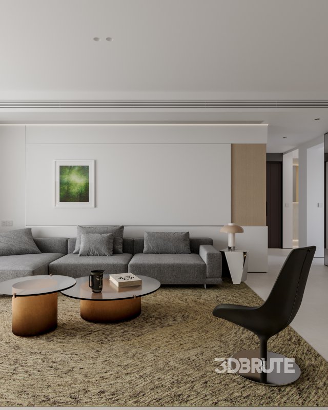 Modern living and dining room Image 4