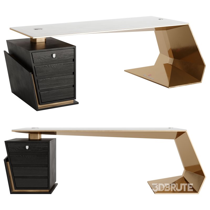 GT-GOLD Executive Desk by Tonino Lamborghini Image 1