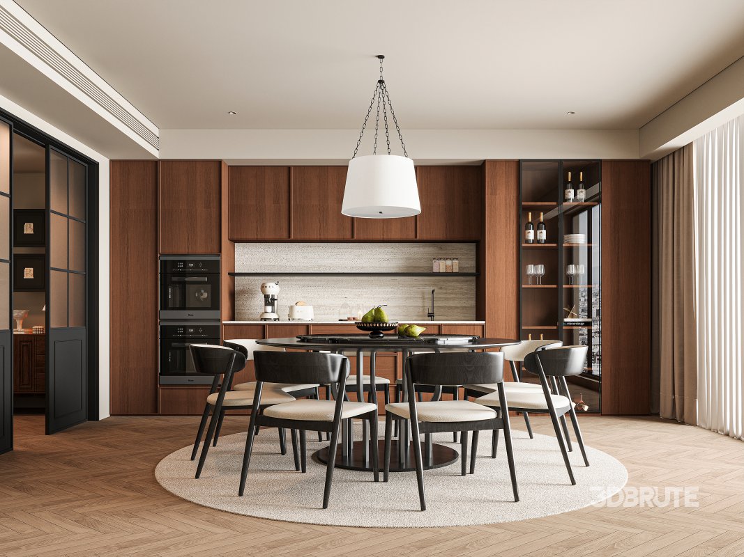 Modern dining room Image 1