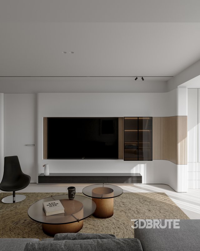 Modern living and dining room Image 2
