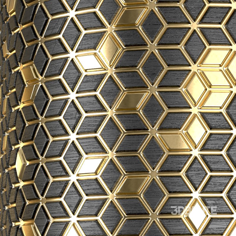 golden wall cover material Image 1