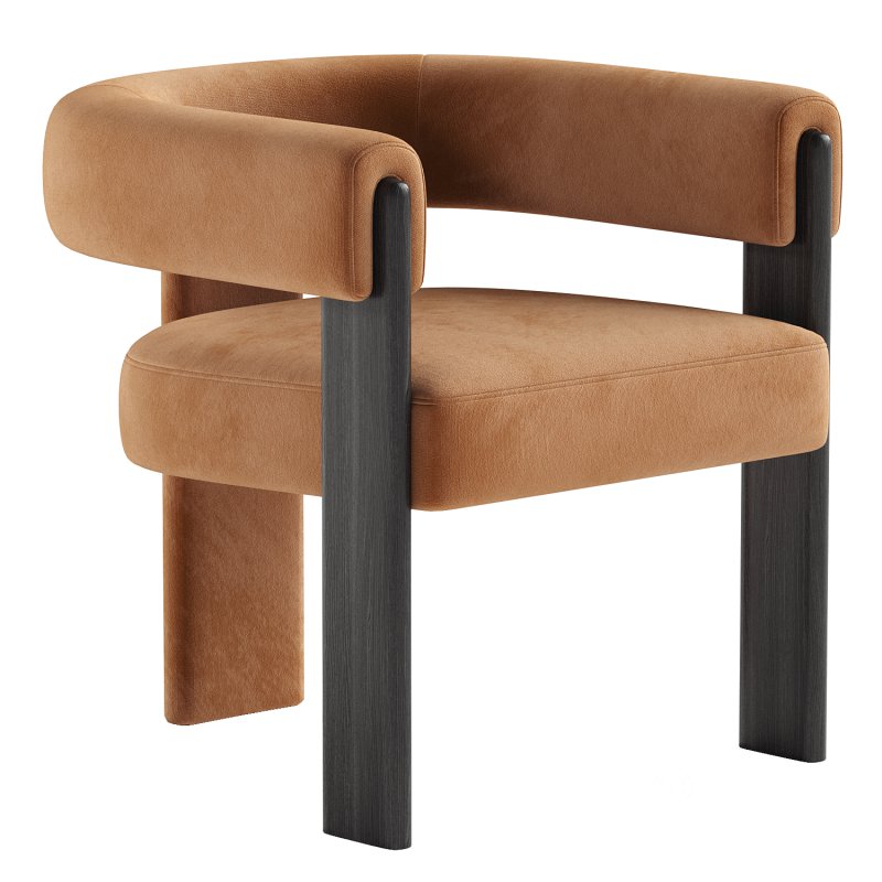 Modrest Kenmare Modern Dining Chair Image 2