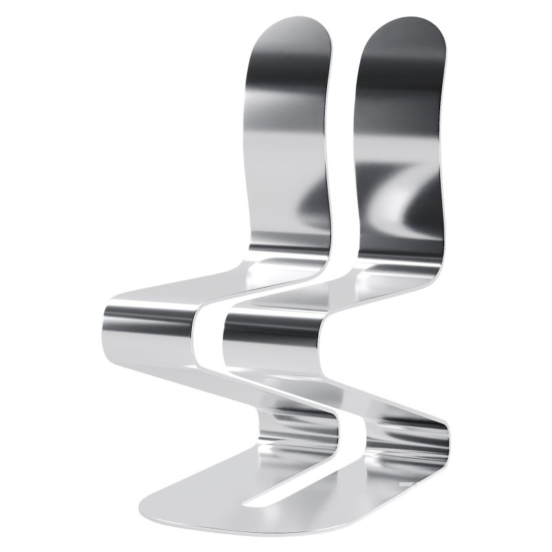 Fluid Ribbon Black Chair Image 3