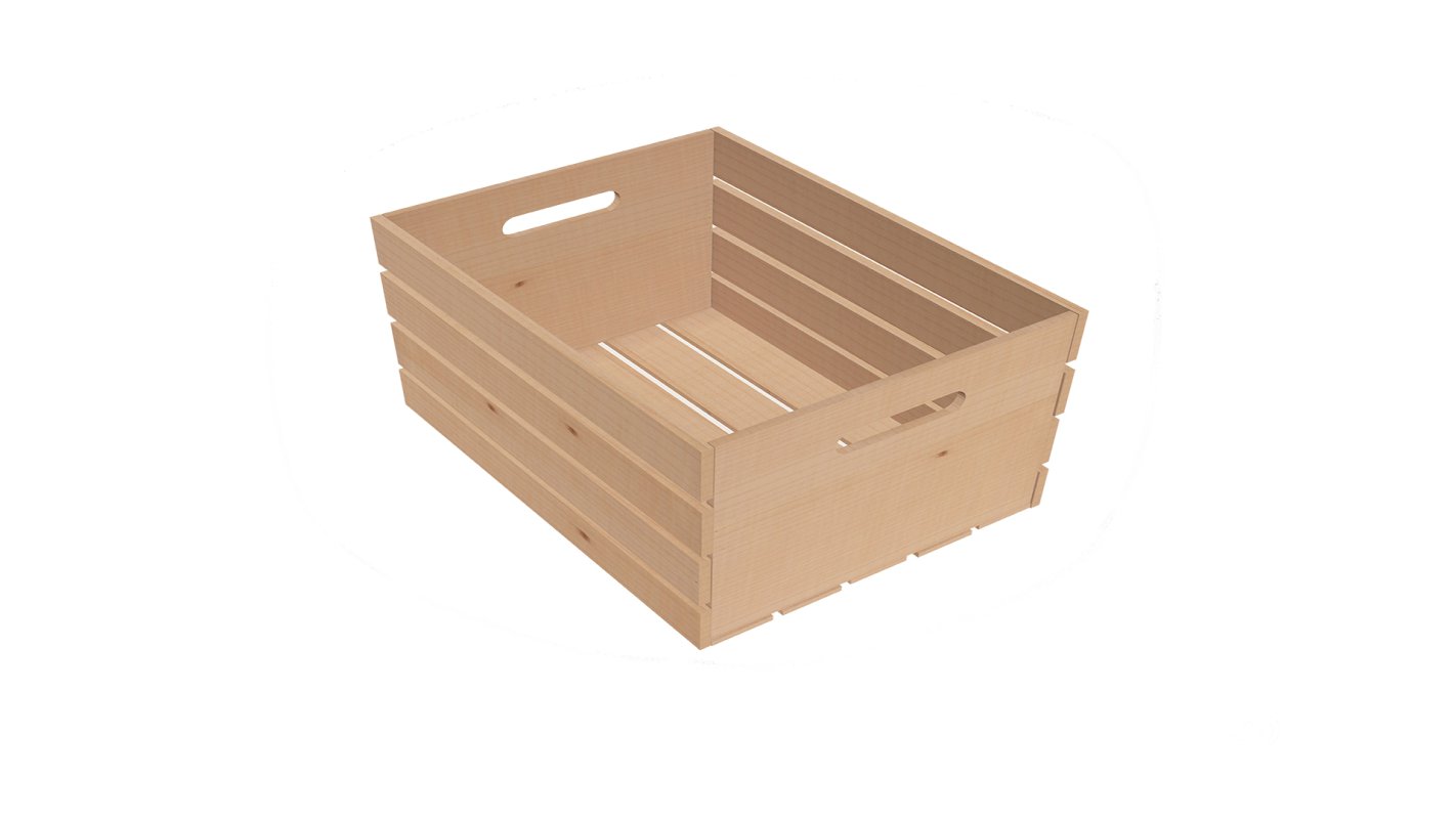 Carrying Crate Wooden Image 2