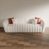 Contemporary Fluted Back Sofa - Thumbnail 3