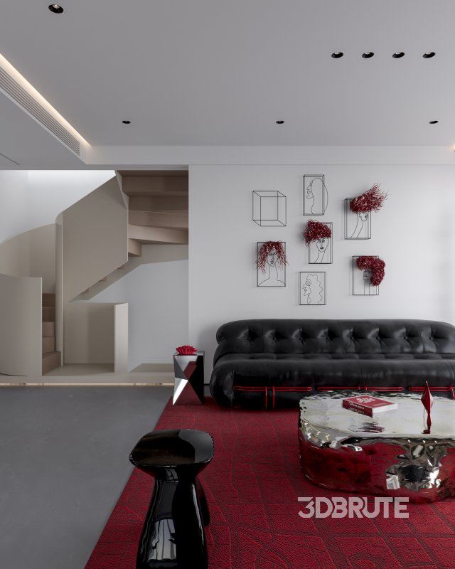 Modern living and dining room Image 6