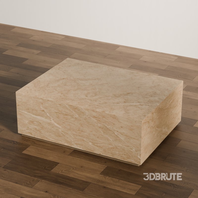 Minimalist Marble Coffee Table Image 2