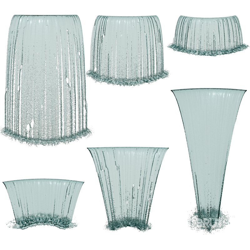 6 Arched Waterfall Fountain Collection Image 1