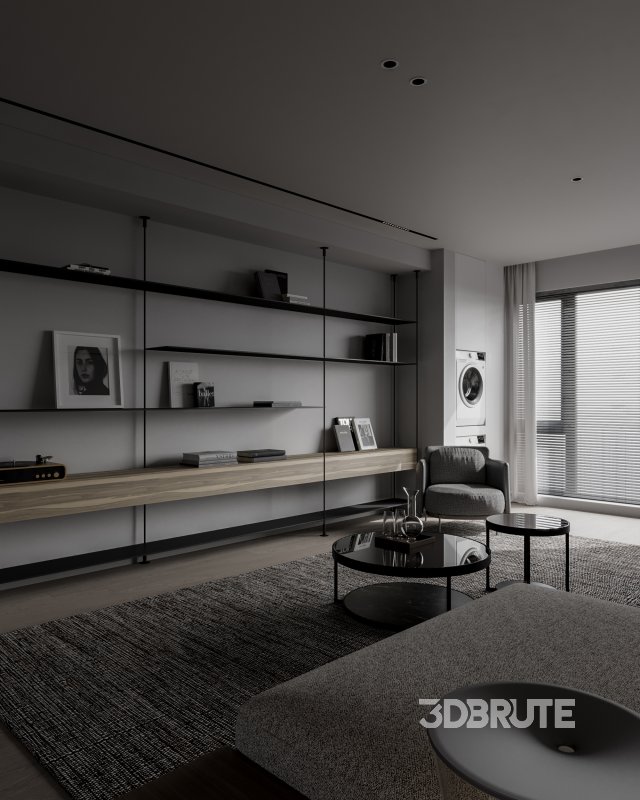 Modern living and dining room Image 4