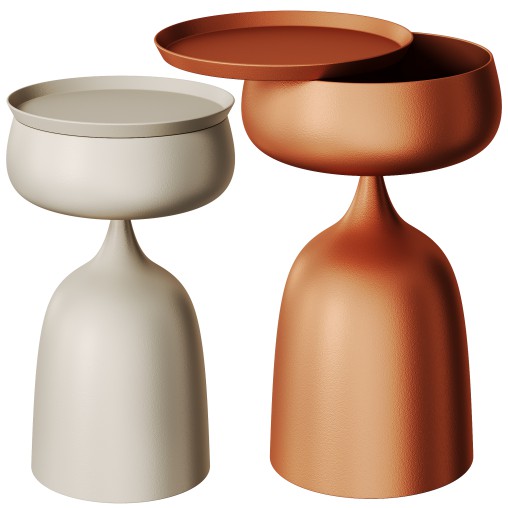 Nordic Storage Side Table by Modern and Simple