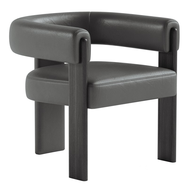 Modrest Kenmare Modern Dining Chair Image 3