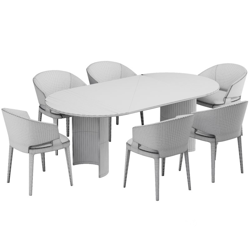 Dinning chair and table265 Image 2