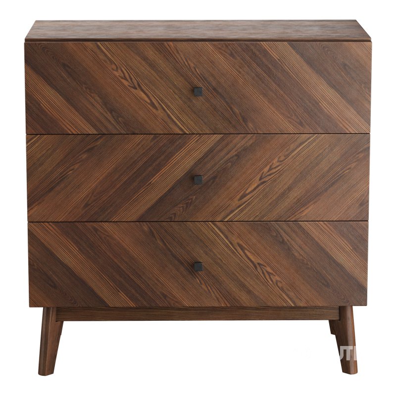 Chest of drawers “Hartman” by Baxton studio Image 2