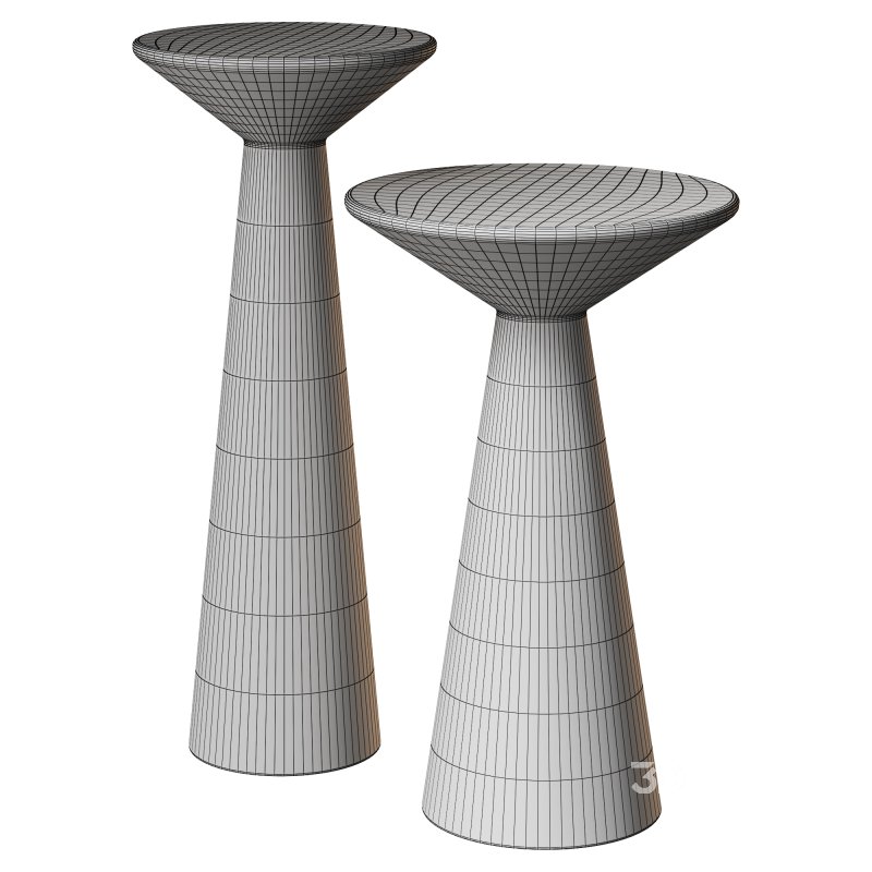 REINA CONCRETE ACCENT TABLES by STOFFER HOME Image 1