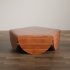 Sculptural Wooden Coffee Table - Thumbnail 2