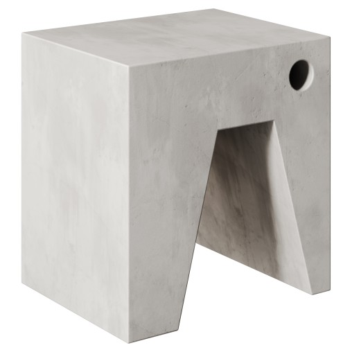 Coffee Table M By Forma Cemento