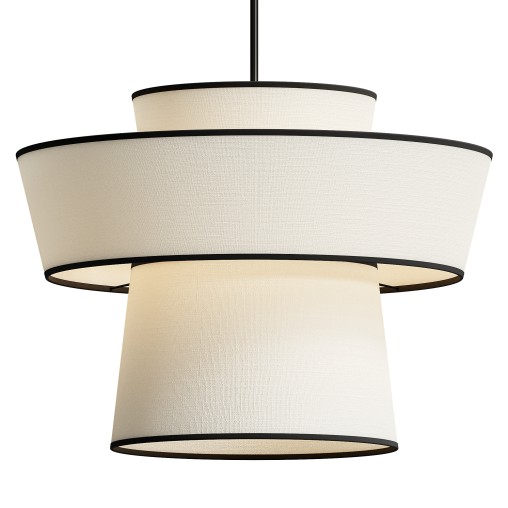Pendant lamp with lampshade HL5842