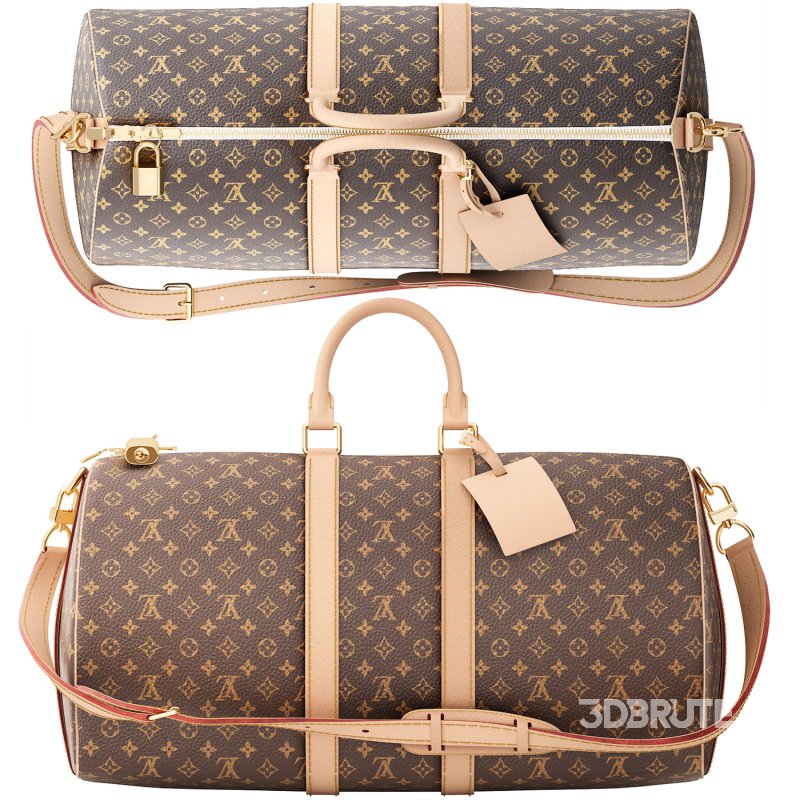 louis vuitton monogram keepall bandouliere travel bag Image 2
