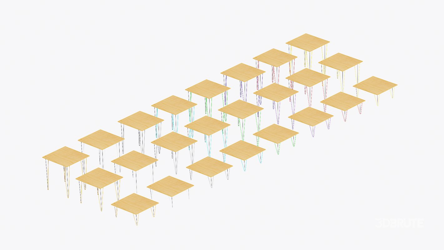 Oslo 36in Square Tables Image 2