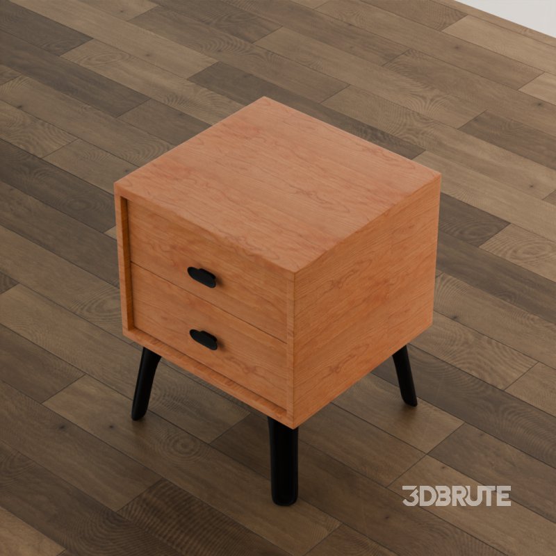 Mid-Century Modern Nightstand Image 5