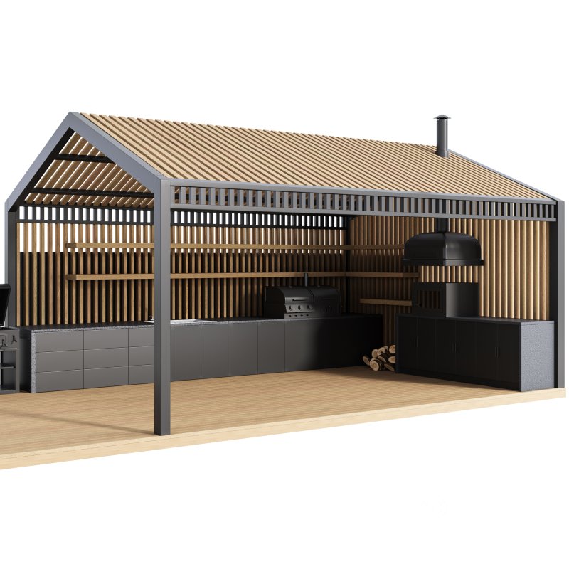 Modern Outdoor Kitchen 25 Image 7