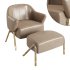 Jackie Armchair 02 by Rossato - Thumbnail 1