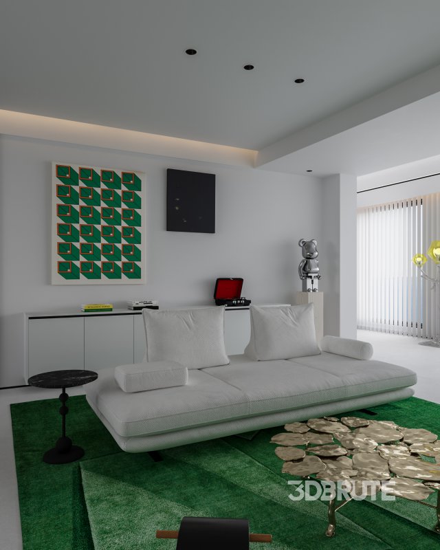 Modern living and dining room Image 4