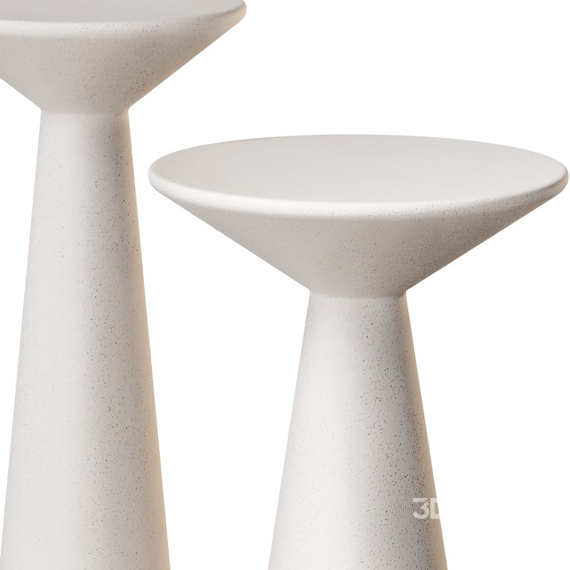 REINA CONCRETE ACCENT TABLES by STOFFER HOME Image 4