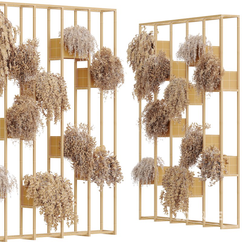 AV Vertical Garden Fitowall Plants Partition | Ultra Realistic 3D Model Image 4