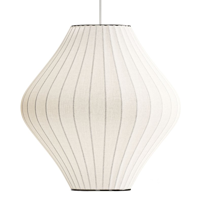 Tatami Fabric Shade LED Pendant Image 4
