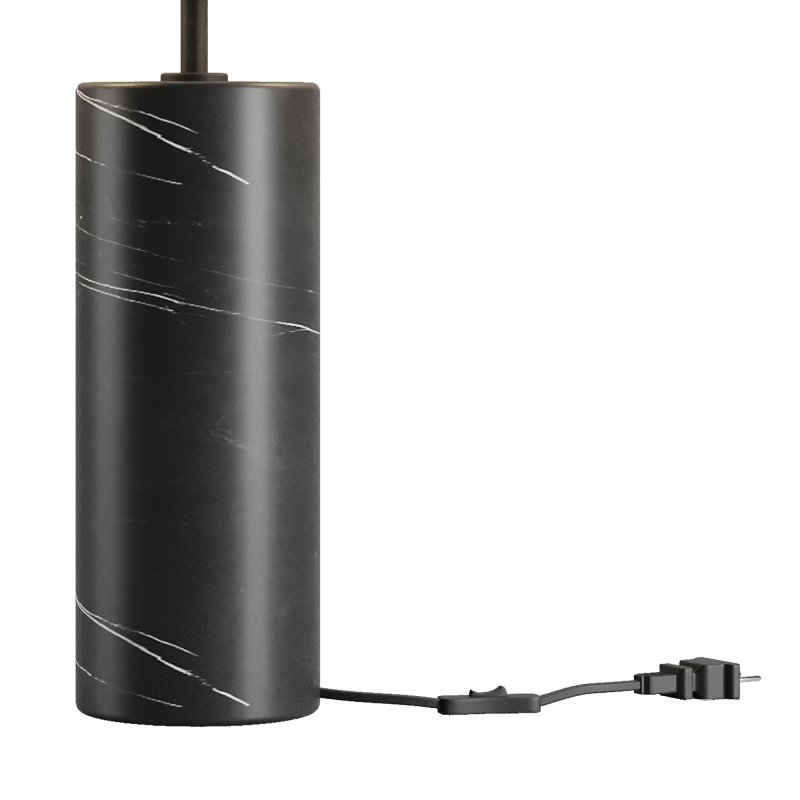 Domes Black Marble Table Lamp Image 3