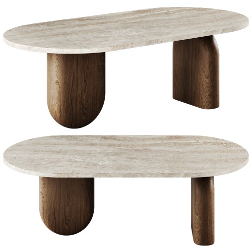 Oein Oval Side Table by AliExpress