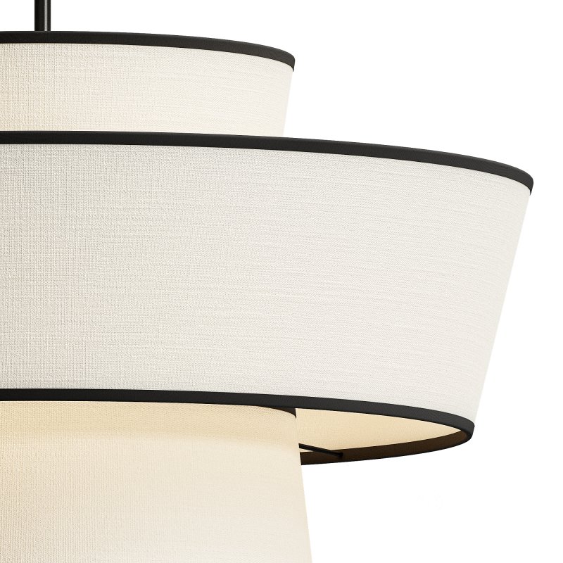 Pendant lamp with lampshade HL5842 Image 3
